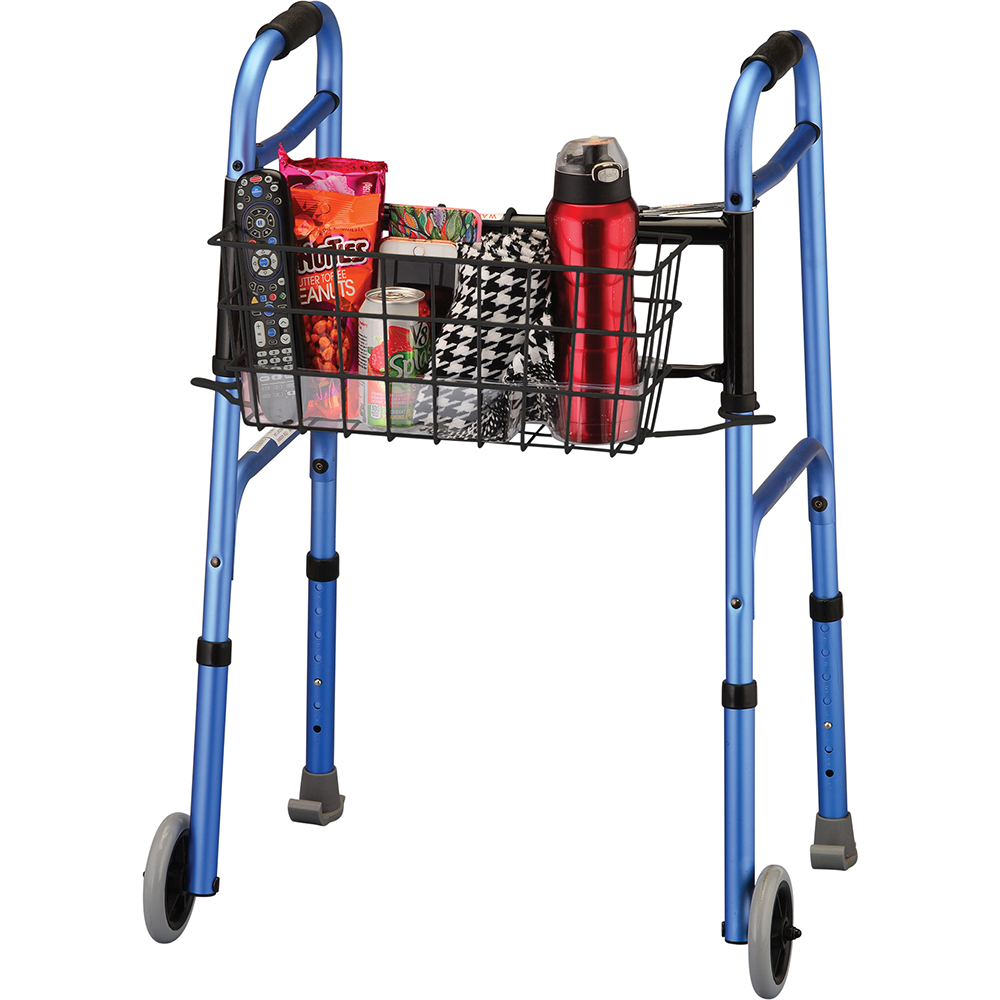 BASKET FOR FLD WLKR W/LINER BK